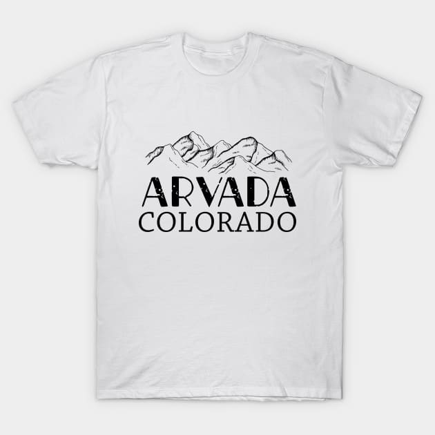 Arvada Colorado Pueblo Arvada Co Colorado T-Shirt by BoogieCreates